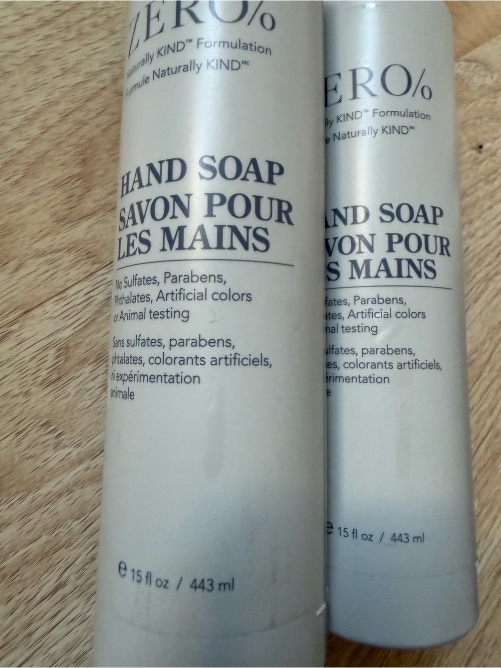Gilchrist and Soames Zero and Hand Soap — Large bottle luxury hotel collection